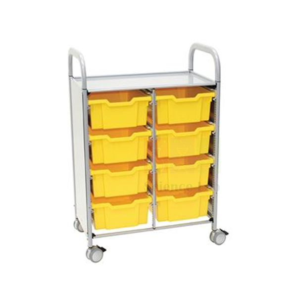 Double Trolley with Deep Trays